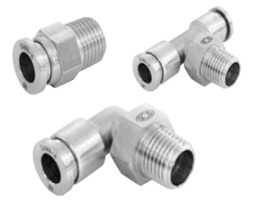 Pneumatic and water connections and tubes